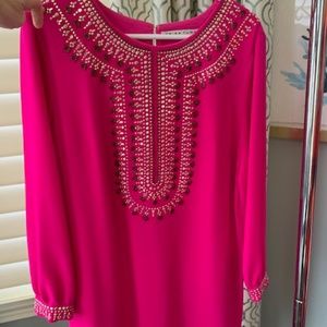 Trina Turk Bright Pink Shift Dress
